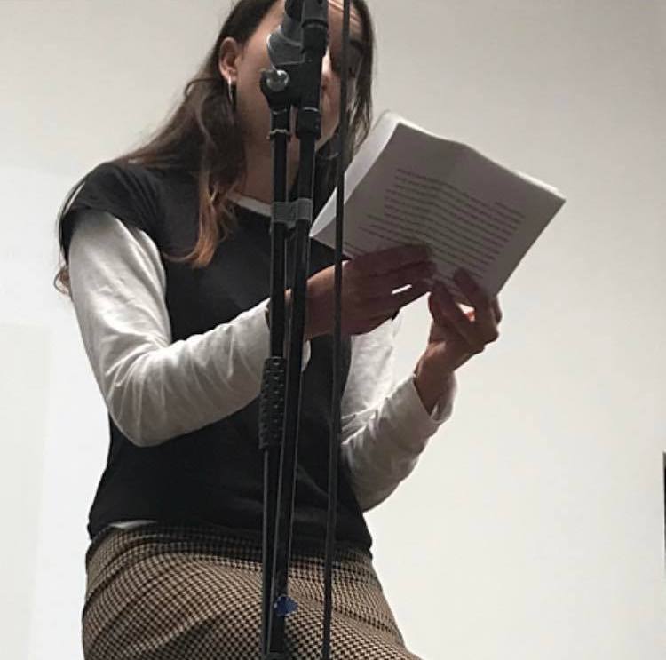 Angelica Waite at Reading in the Presence of Others