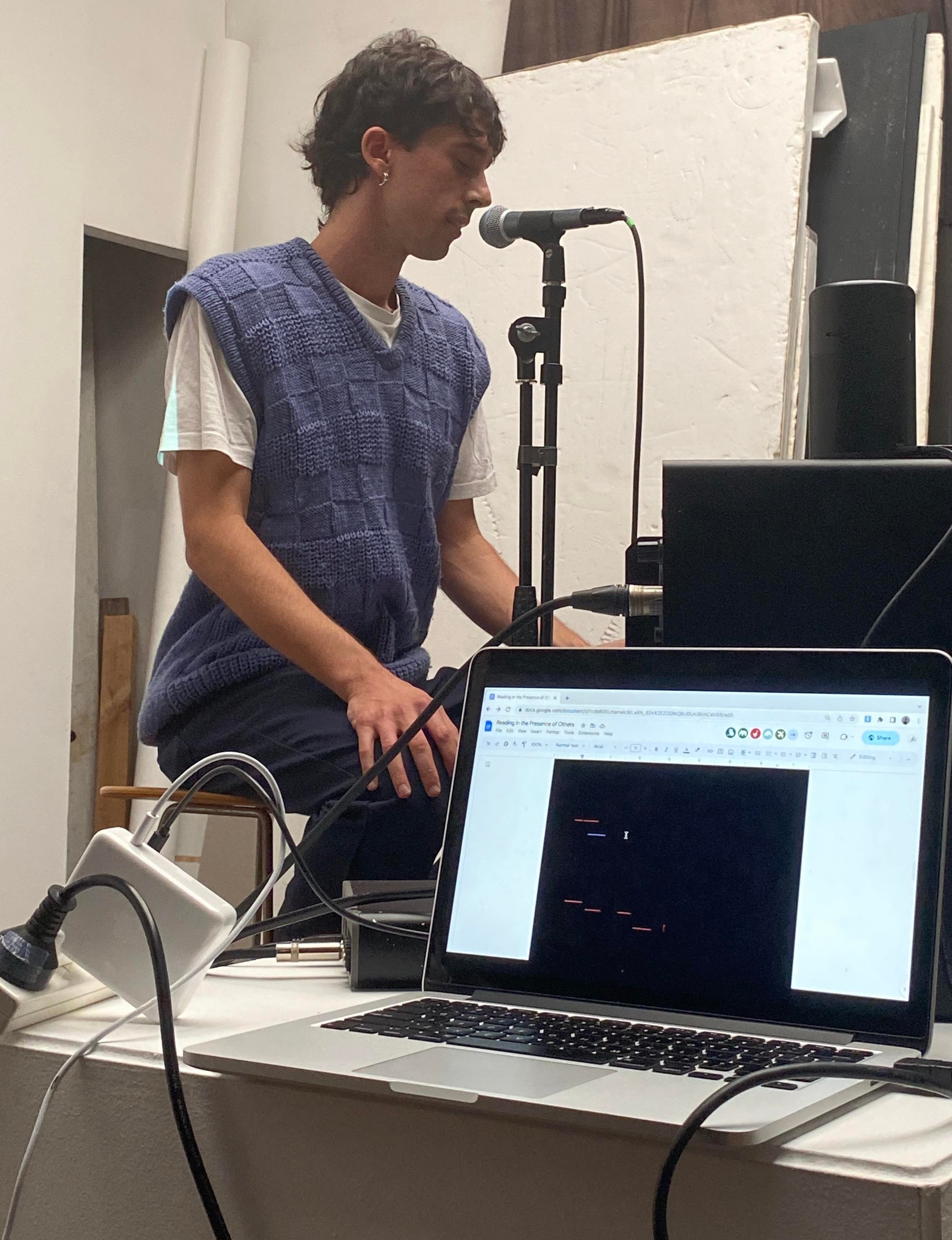 Harrison Rae at Reading in the Presence of Others